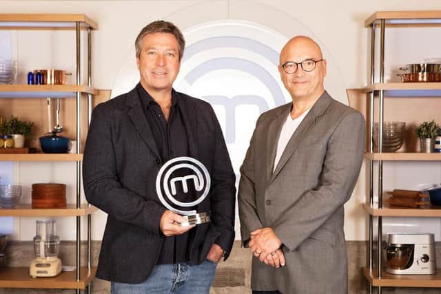 John Torode with Masterchef partner Gregg Wallace who were both sacked from the programme