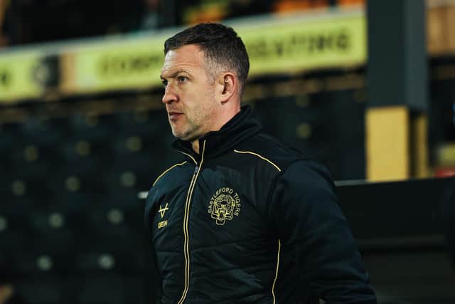 Castleford Tigers coach Danny McGuire. Picture by Alex Whitehead/SWpix.com.