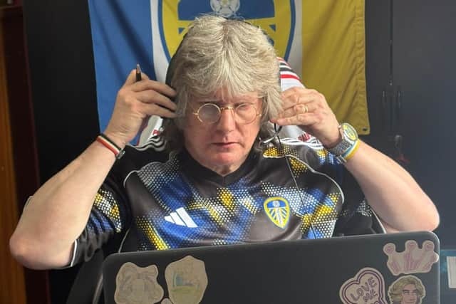 Ian Bloom remains a huge Leeds United football fan.