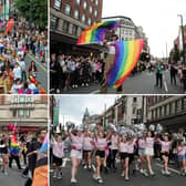 Thousands of people packed into Leeds city centre to celebrate Leeds Pride 2023.