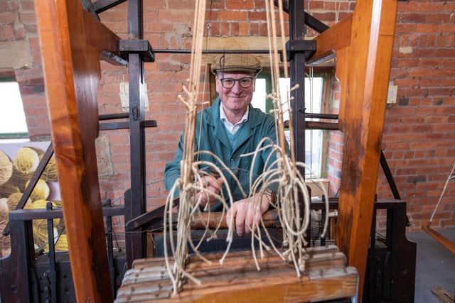 William Gaunt weaving
