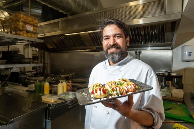 Sanjay started his career at Gordon Ramsey's restaurant in Dubai (Photo: Bruce Rollinson)