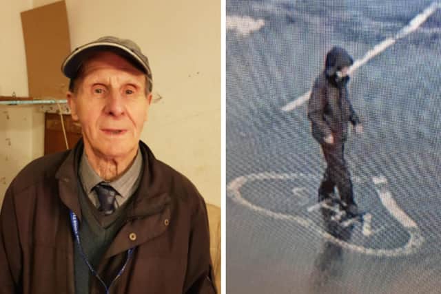Philip Milner aged 80 was reported missing after he walked out of St James Hospital on Beckett Street at around 7.30 on Sunday morning. Photo: West Yorkshire Police