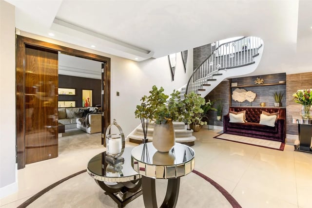 Arranged over three floors, as you enter the house you are met by a breath-taking grand reception hallway.