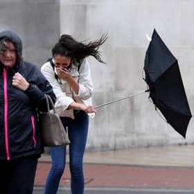 A yellow weather warning for severe wind is in place for Leeds this weekend