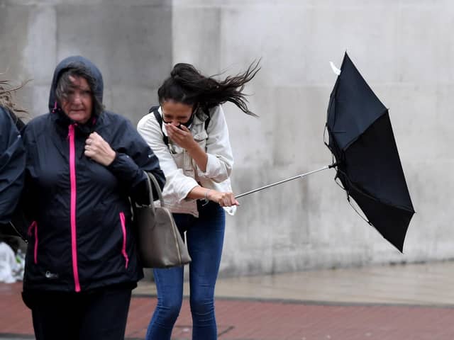 A yellow weather warning for severe wind is in place for Leeds this weekend