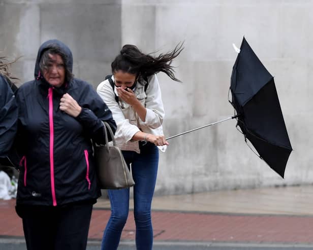 A yellow weather warning for severe wind is in place for Leeds this weekend