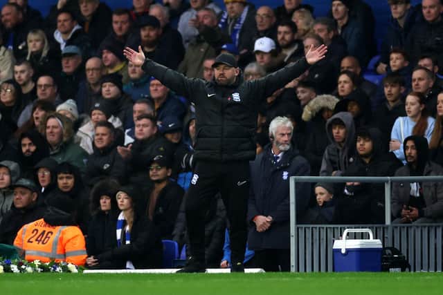 HELPING HAND: For Leeds United from Birmingham City under boss Wayne Rooney, above, pictured during Saturday's Championship clash against key Whites promotion rivals Ipswich Town at St Andrew's. Photo by Bradley Collyer/PA Wire.