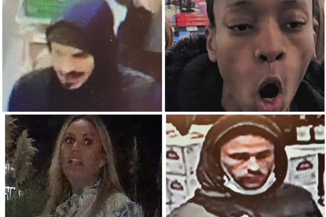 The people caught on camera in this gallery are wanted by police over crimes committed across the Leeds area