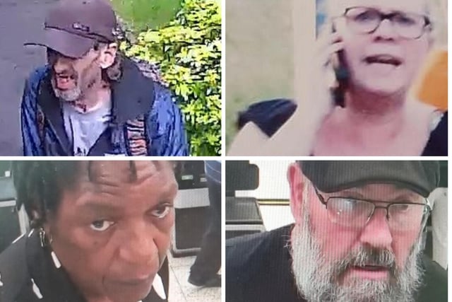 These people are wanted for offences committed in the Leeds area