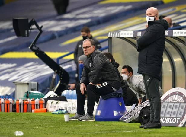 Marcelo Bielsa, Manager of Leeds United. (Photo by Jon Super - Pool/Getty Images)