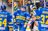 FAREWELL: Matt Haywood, saying goodbye to Leeds Knights fans after three successful years. Picture: Kev Bland/Knights Media.