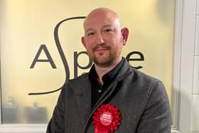 Scott Haslam was elected to represent Featherstone on Wakefield Council