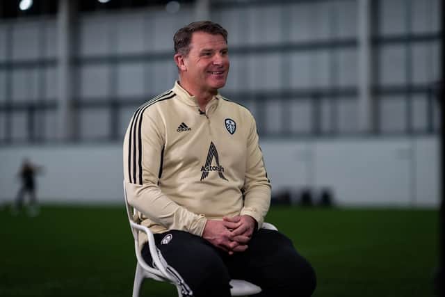 Leeds United Women head coach Rick Passmoor