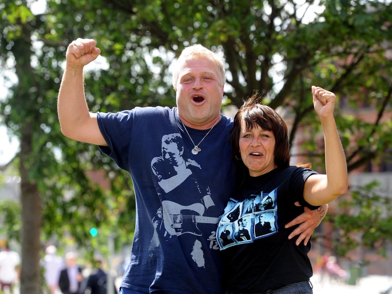 Pictured Terry and Yvonne Fossen, from Yeadon.