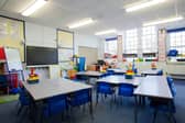 School classroom.