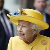 BEAUTIFUL TRIBUTE: From Leeds United to Her Majesty The Queen, Elizabeth II.
Photo by Andrew Matthews - WPA Pool/Getty Images.