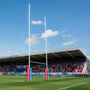 Wakefield Trinity's DIY Kitchens Stadium, Belle Vue, will host a Leeds derby in the National League Division One play-off final. Picture by Alex Whitehead/SWpix.com.