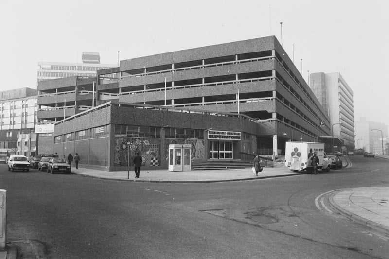 The Merrion Centre in 1982.