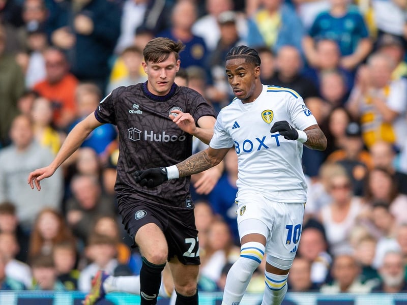 His pace was a serious issue for Bristol City throughout. Some lovely footwork and eye-catching football. Unlucky not to score. Selfish once or twice. (Pic: Bruce Rollinson)
