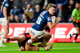 Fergus McCormack, seen in action against Warrington Wolves. Picture by Allan McKenzie/SWpix.com.