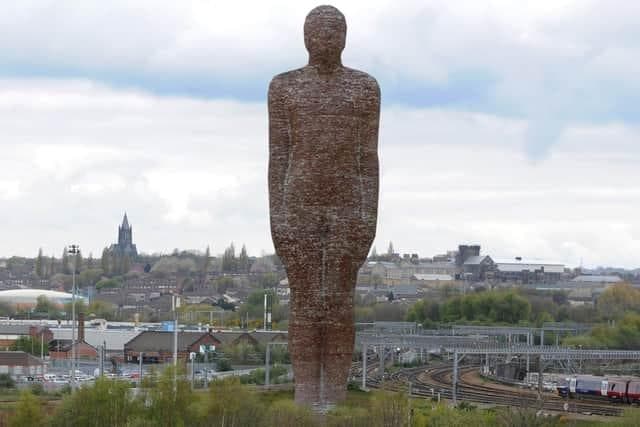 What remains of Brick Man - the planned 120ft Leeds sculpture that would've been city's Angel of the North - Vimarsana News