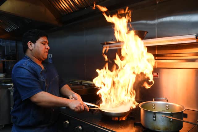 Clive fuses traditional Indian flavours with modern cooking techniques (Photo: Jonathan Gawthorpe)