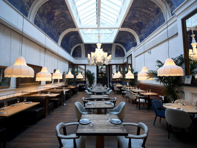 Ibérica is an elegant restaurant in East Parade serving Spanish cuisine with a modern twist, set in a 19th century converted auction room with high ceilings and stunning chandeliers. The menu includes a range of traditional and modern tapas dishes, as well as paella and a long list of award-winning wines.