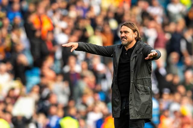 Daniel Farke at full time.Leeds United v Watford FC.  SkyBet Championship.  Elland Road StadiumPicture Bruce Rollinson23 Septemer 2023.