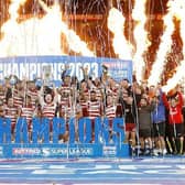 Wigan are the 2023 Super League champions. Picture by Ed Sykes/SWpix.com.