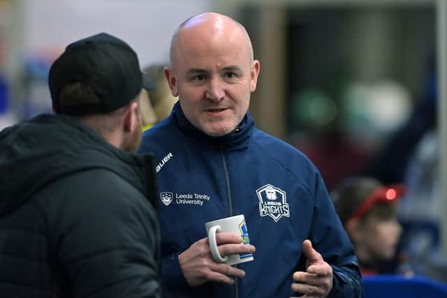 FAMILIAR GROUND: Leeds Knights' head coach Ryan Aldridge. Picture: Jonathan Gawthorpe.