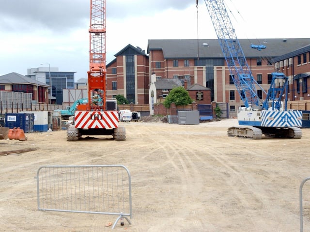 Work started on Bridgewater Place in May 2004.