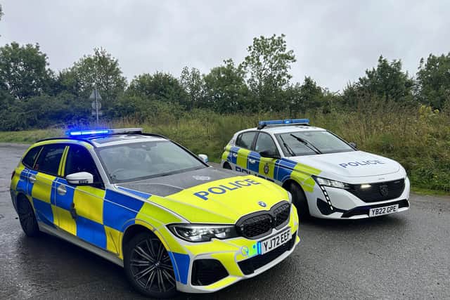 West Yorkshire Police and North Yorkshire Police have joined forces to tackle illegal car meets and street racing in Leeds (Photo by NYP)