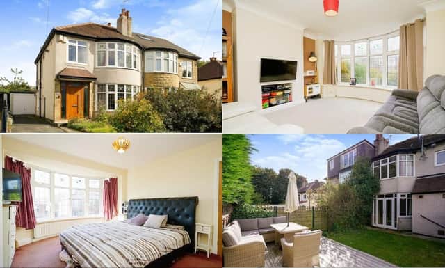 The property is situated in a popular residential area close to Oakwood Parade and Roundhay Park.