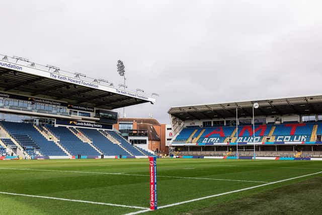 Kick off at AMT Headingley Stadium has been delayed. Picture by Alex Whitehead/SWpix.com.