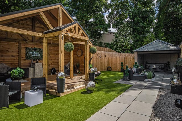 Plenty of options for outdoor relaxation and entertaining with this home.