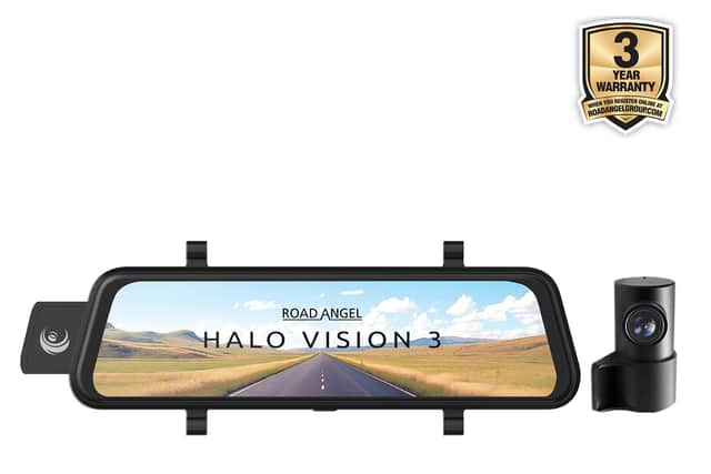 Road Angel Vision 3 4K Mirror Dash Cam Front and Rear RRP £199.99 – PRIME DAY DEAL - SAVE £57.50 - NOW £142.49 on Amazon UK