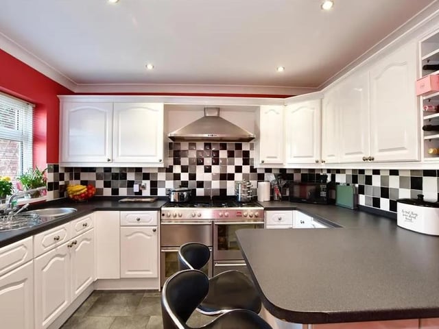 This three bedroom terraced house in Elstead Gardens, Widley, Waterlooville, is on sale for £325,000. It is listed by Cubitt & West - Waterlooville.