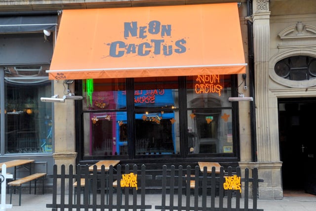 If the night calls for tequila, head to Neon Cactus - Call Lane's Mexican-inspired bar and eatery. The food is really good, with loaded nachos, burritos, tacos and fried chicken wings, and don't leave without trying their margaritas.