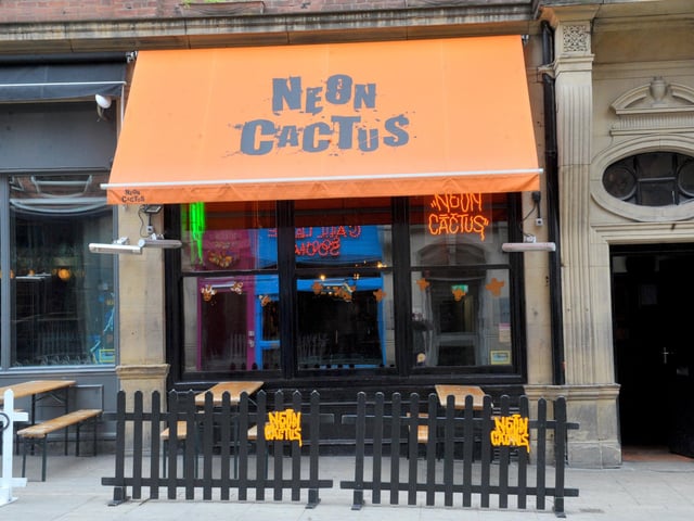 If the night calls for tequila, head to Neon Cactus - Call Lane's Mexican-inspired bar and eatery. The food is really good, with loaded nachos, burritos, tacos and fried chicken wings, and don't leave without trying their margaritas.