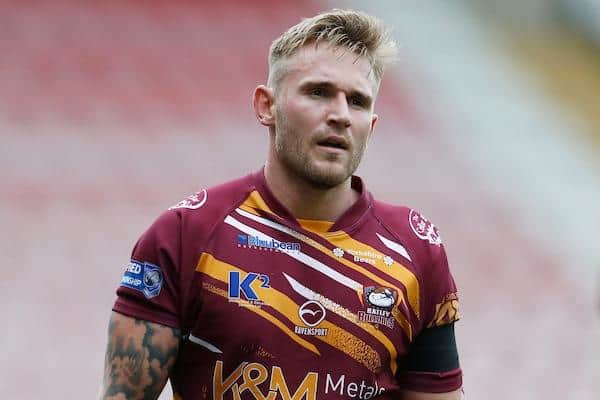 Batley Bulldogs’ ex-Rhinos academy play-maker Ben White has the ability to play in Super League, Luke Hooley reckons. Picture by Ed Sykes/SWpix.com.