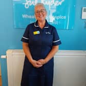 Sam has worked at Sue Ryder Wheatfields Hospice for nearly five years.