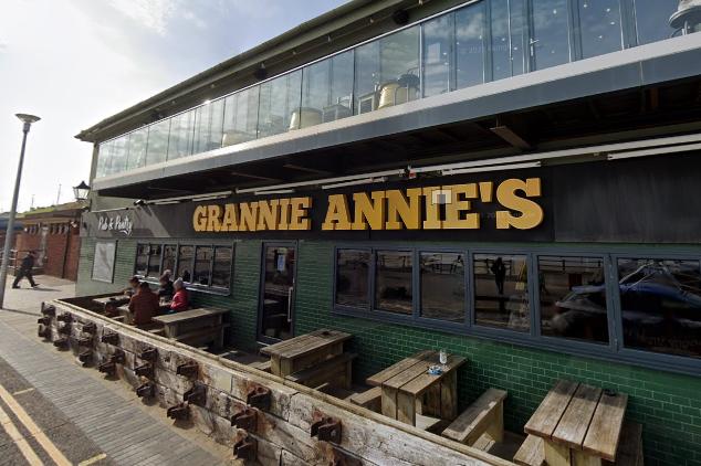 Well known as a coastline drinking hotspot throughout the summer, Grannie Annie's also offers some amazing food options.