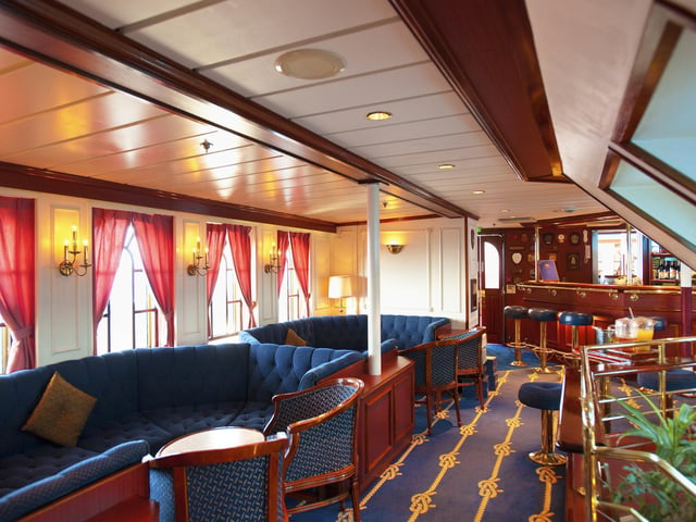 Guests can relax in the bar