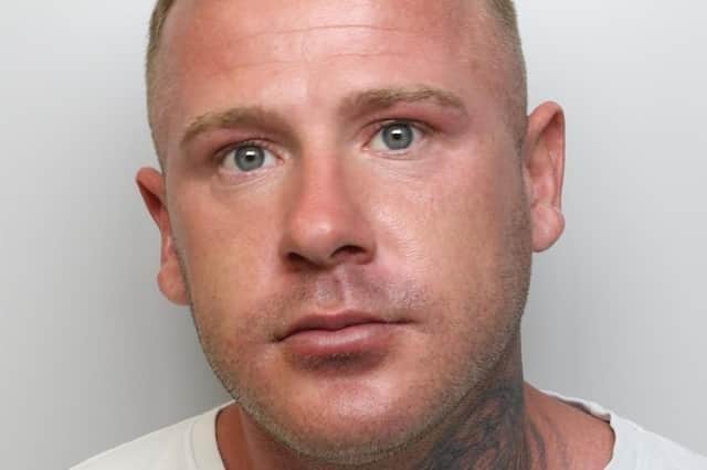 Drug dealer Drake Glynn, 31, was also jailed at Leeds Crown Court this week (Photo: WYP)