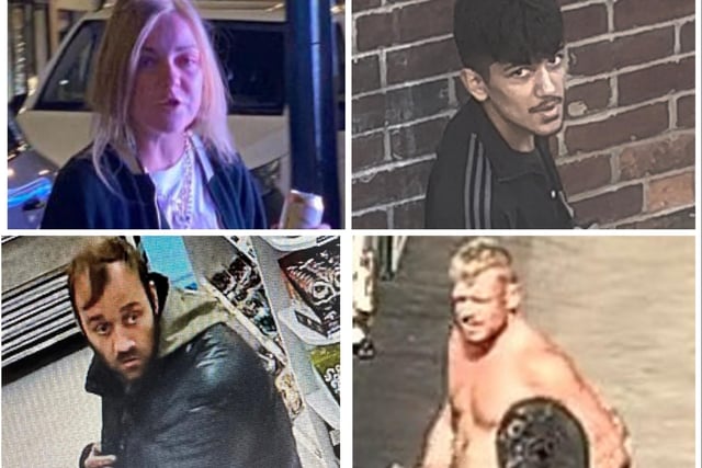 The following gallery features images issued by West Yorkshire Police of people they want to speak to