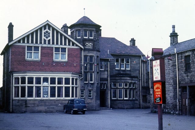 The Cross Keys Hotel on Britannia Road, built in 1904. Pictured in May 1963.