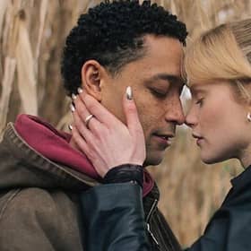 Arran (Ben Coyle-Larner) and Shannon (Emma Laird) spark up a romance in the new BBC drama Mint (Picture: House/Fearless Minds/BBC)