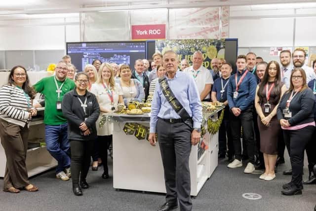 Clive Casling from the LNER control room is retiring today, exactly forty-seven years to the day after starting his career.