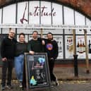 The team at Latitude Wine and Liquor Merchant in Leeds, which is moving home next year (Photo by Jonathan Gawthorpe/National World)